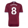Aston Villa Boubacar Kamara #8 Hjemmedrakt 2026-27 Kortermet